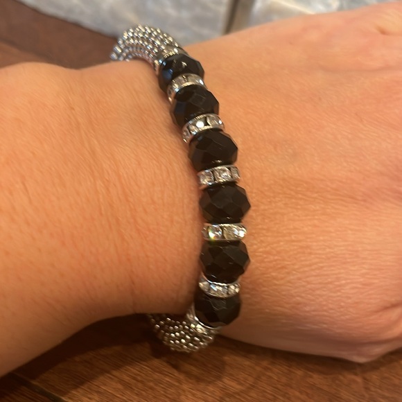 Elasticized beaded Stretch Bracelet - Picture 3 of 3